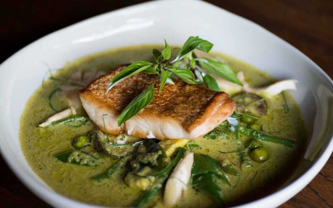 Green Curry of Snapper