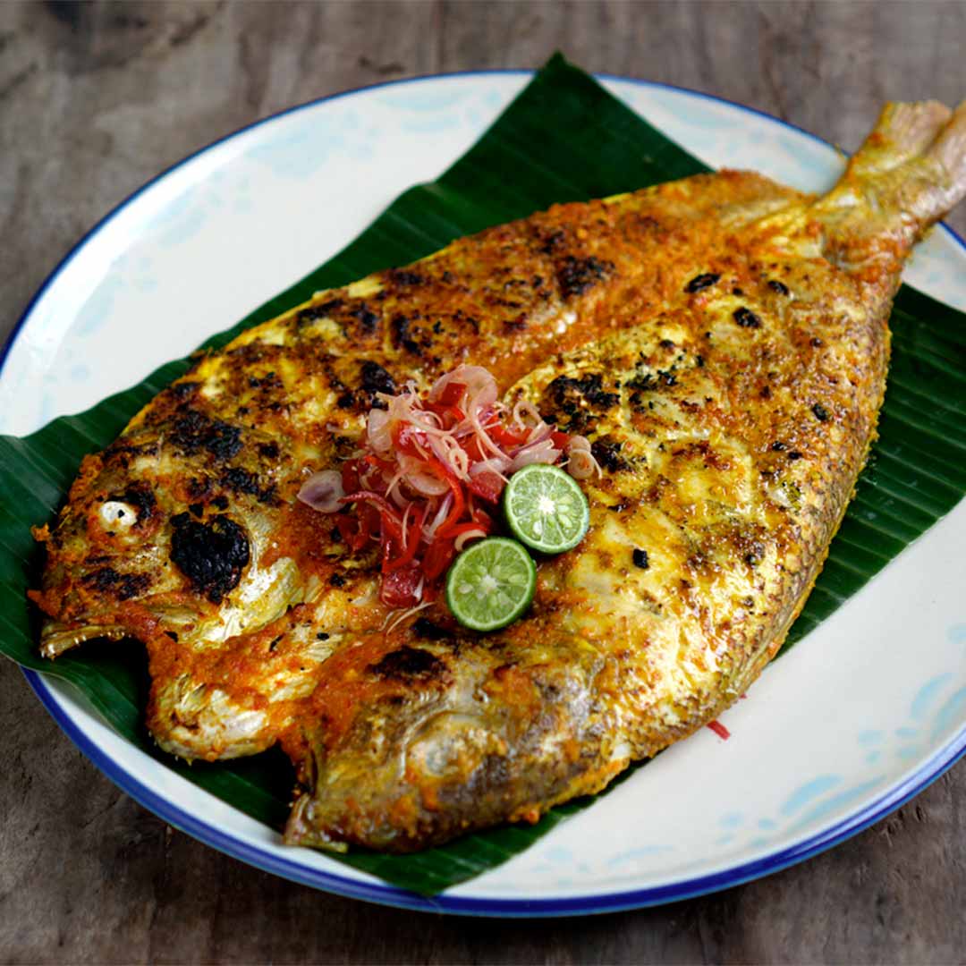 Jimbaran Style Grilled Fish - A Recipe by Will Meyrick